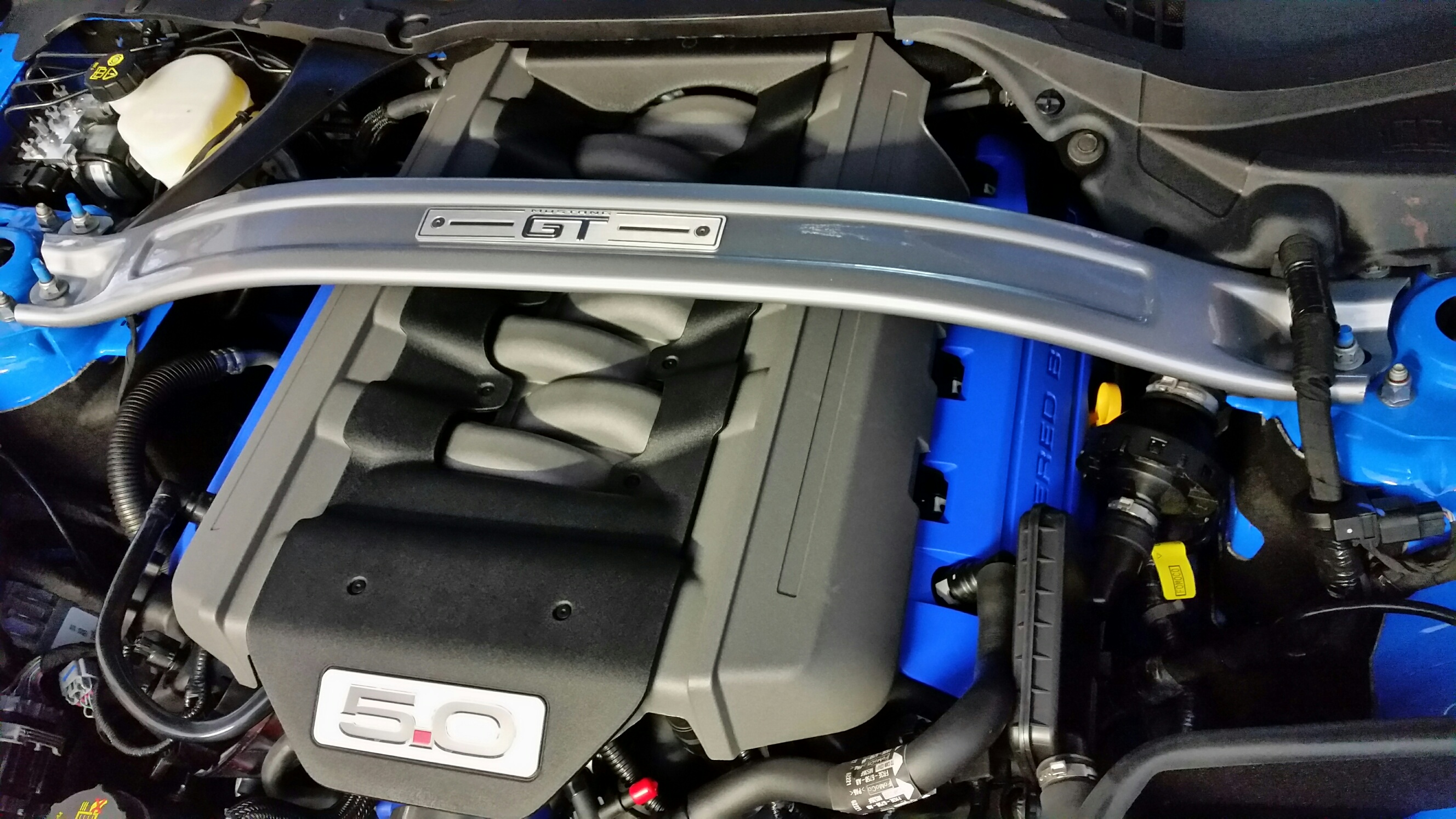 Ford Performance Strut Tower Brace Silver Autoware