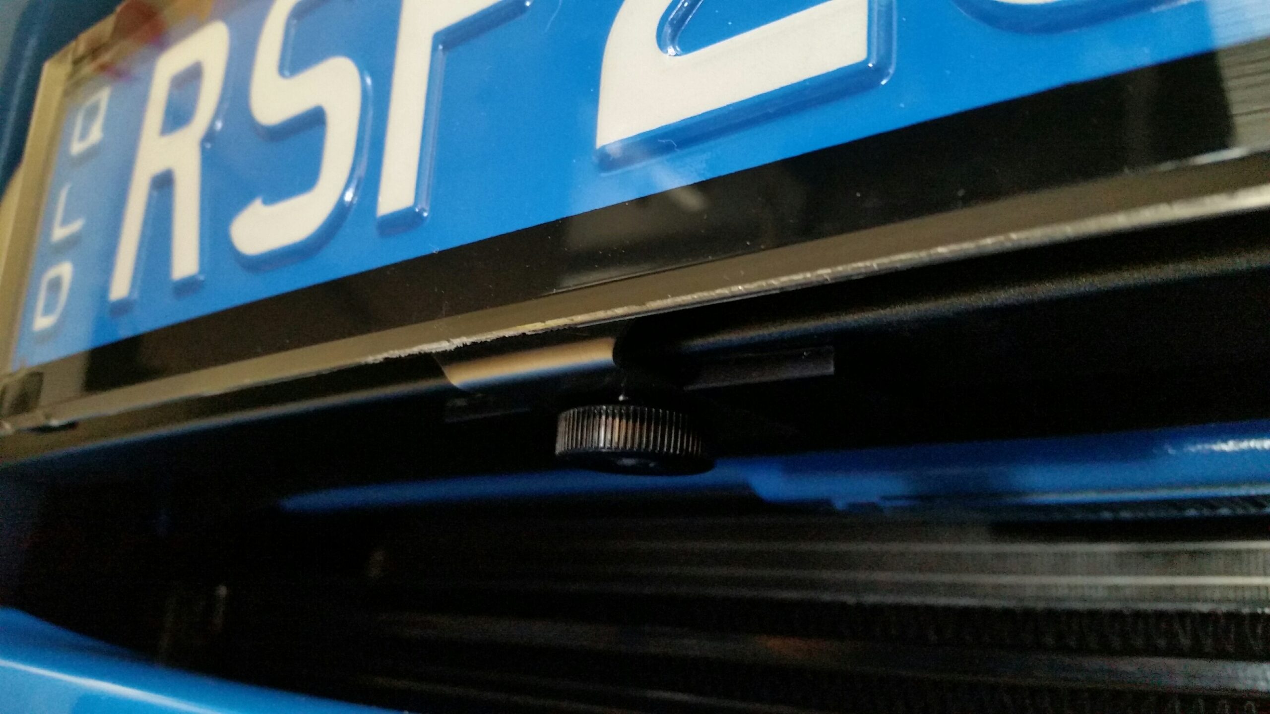 Focus RS Custom Number Plate Bracket - Image 4
