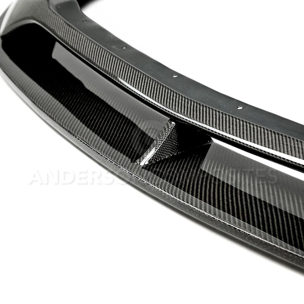 2018-23 Type-AR Carbon Fiber Front Chin Splitter - Image 7