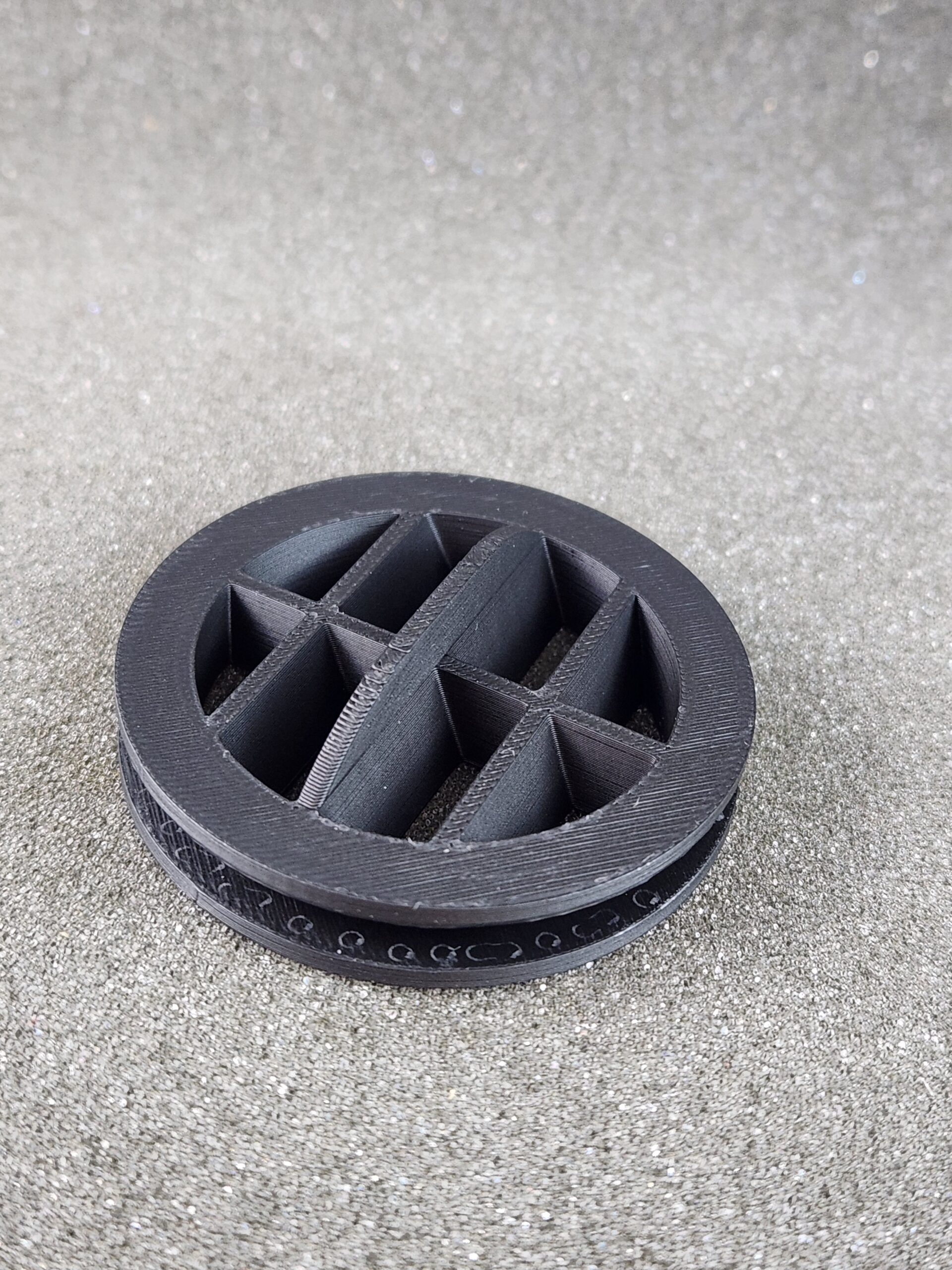 A/C Under-Dash Unit Side Louver