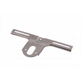 1932-64 License Plate Bracket Rear, Black Stainless