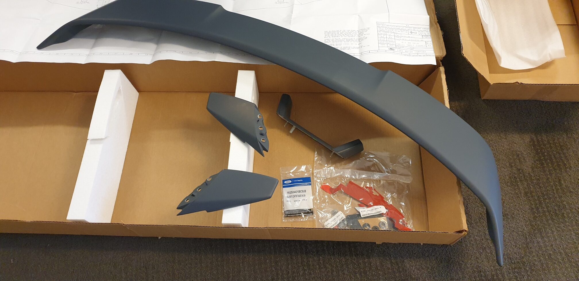 Ford Spoiler, Large Blade Autoware