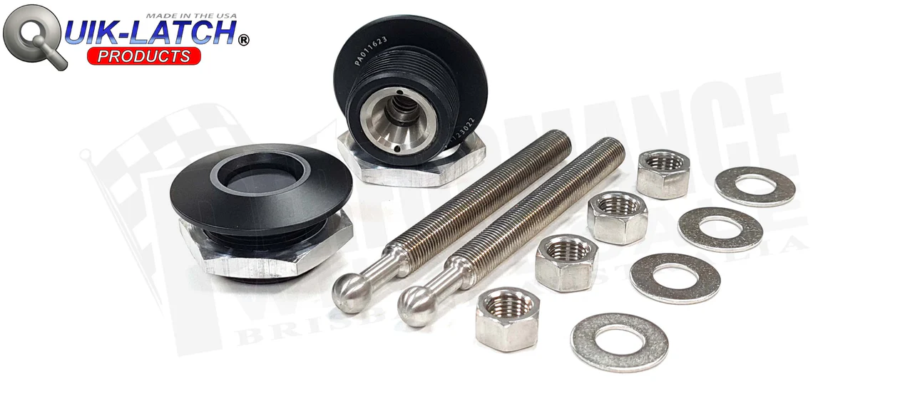 Quik-Latch Low Profile Bonnet Pins