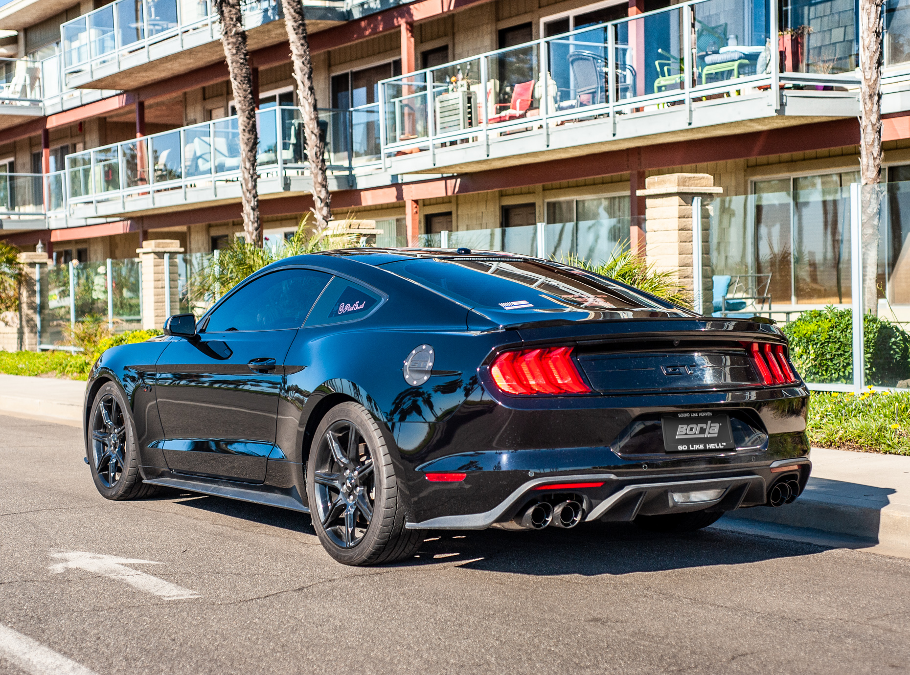 2018-23 Borla Exhaust S-Type 3" Carbon Fibre Tips (Black) - Image 3