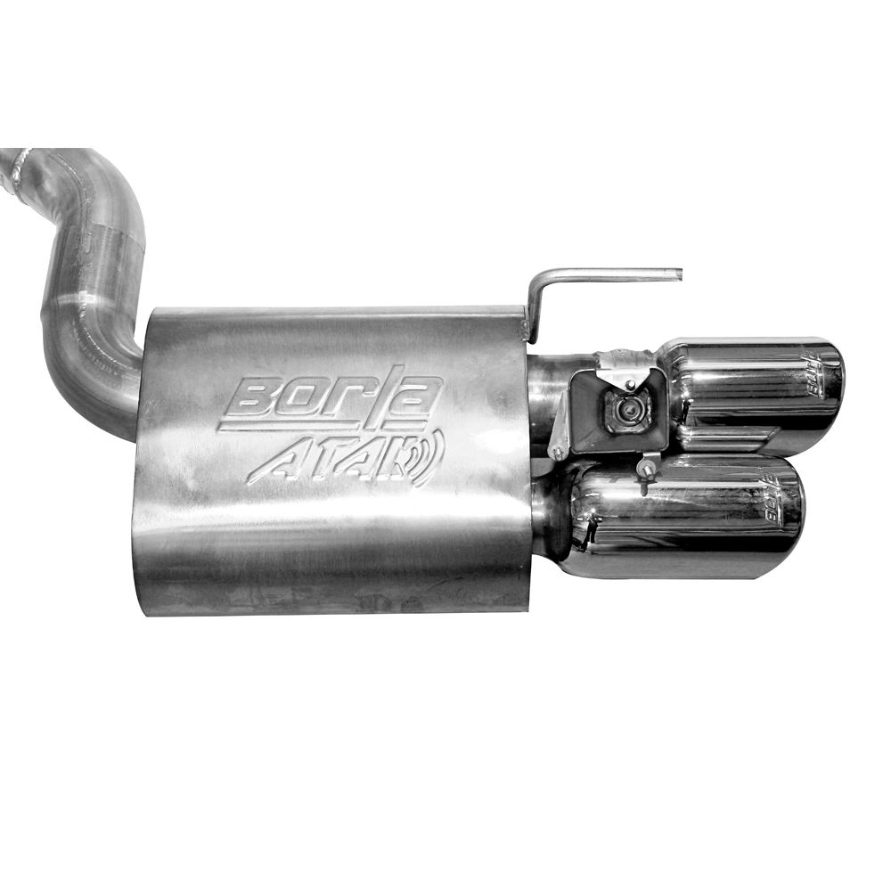 201820 Borla CatBack™ Exhaust ATAK 3" Polished Tips Autoware