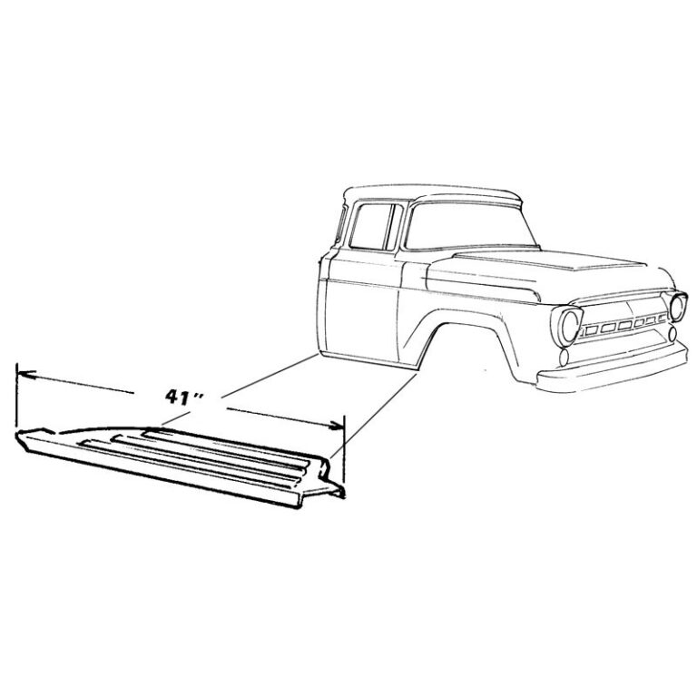 195760 Running Board Step Plate Autoware
