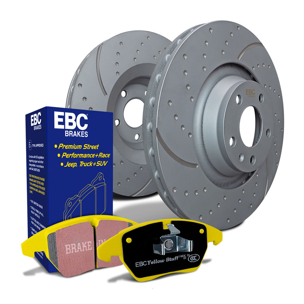 EBC S5 Kits Yellowstuff Front Pads and GD Rotors