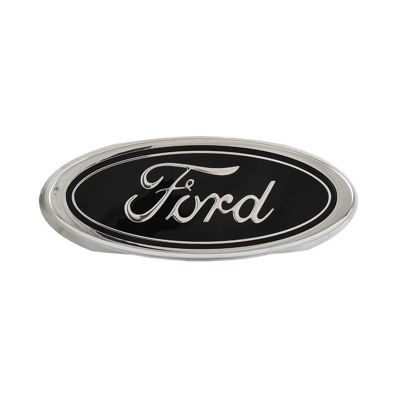 1987-91 Grille Emblem - Ford Oval (Black) - Image 2