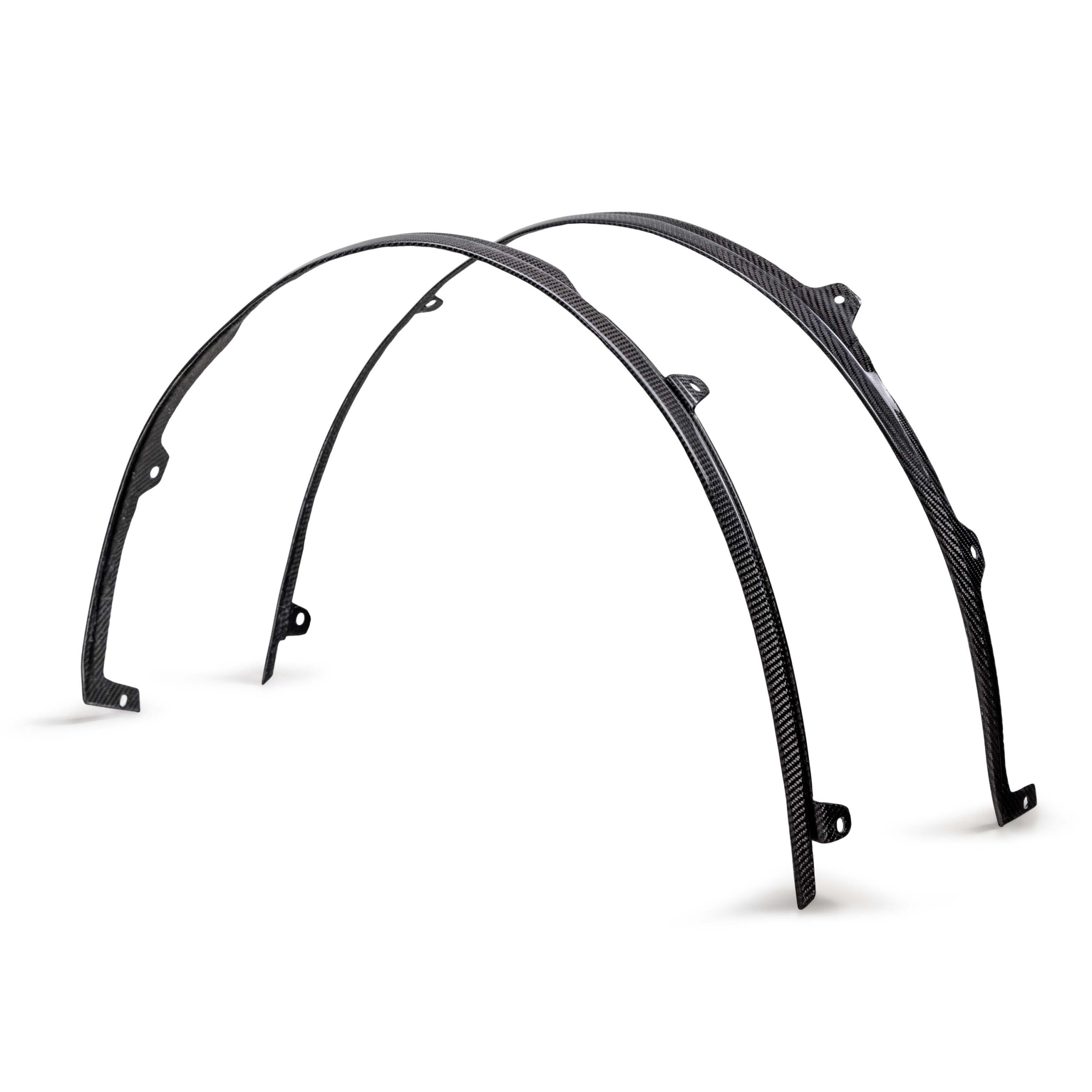 2024-25 Dark Horse Wheel Lip Mouldings (Carbon Fiber) - Image 2