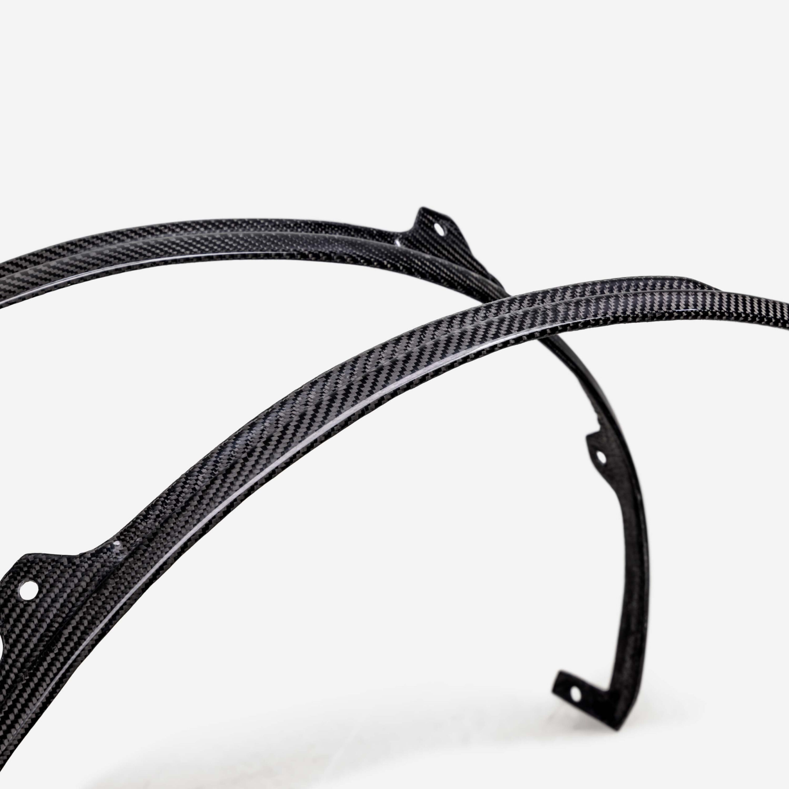 2024-25 Dark Horse Wheel Lip Mouldings (Carbon Fiber) - Image 4