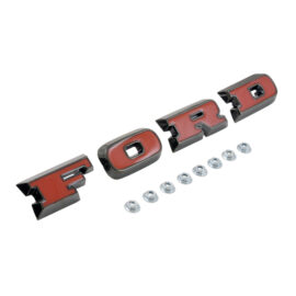 1966-77 Bronco FORD Grille Letters - Black Chrome