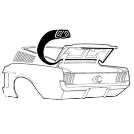 1967-68 Fastback Boot Seal