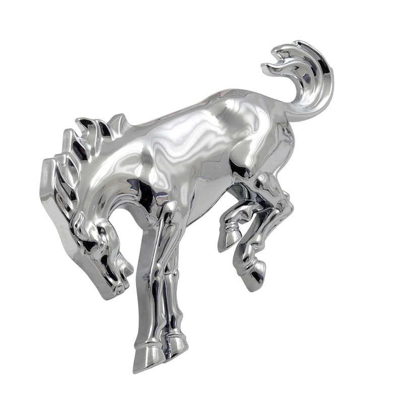 1966-96 Emblem - Bronco Horse - Chrome