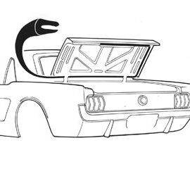 1965-70 Boot Weatherstrip Coupe/Convertible (USA Made)