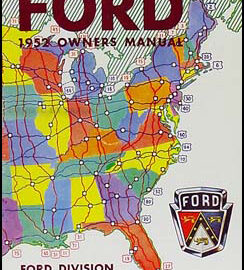 1952 Car Owners Manual