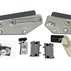 1970 Door Glass Brackets LH