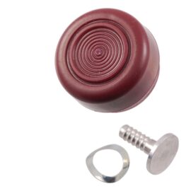 1968-73 Window Regulator Handle Knob (Dark Red)