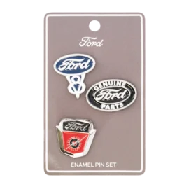 Ford Vintage Logo 3pc Enamel Pin Set