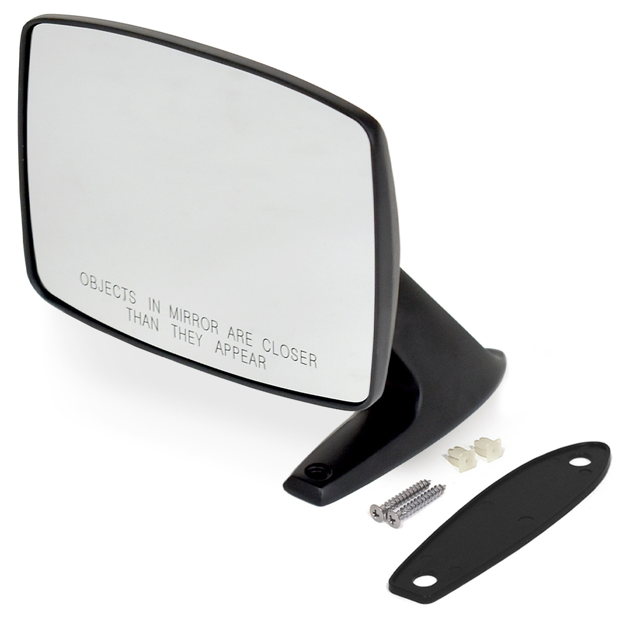 1980-89 Outside Mirror Black (Passanger Side) - Image 2