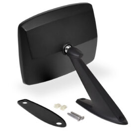 1980-89 Outside Mirror Black (Drivers Side)