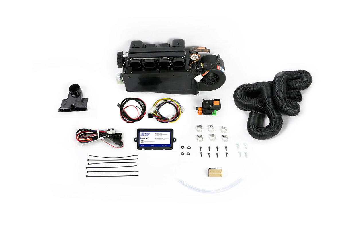 Slimline Complete Package A/C System, Heat & Cool