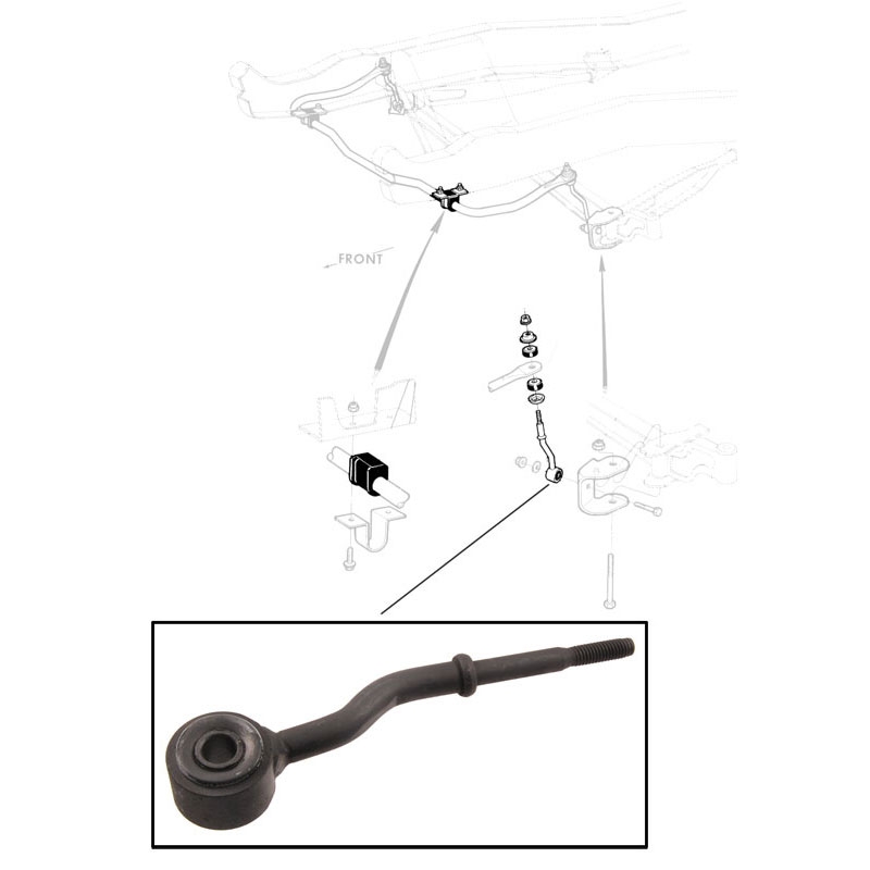 1975-79 Stabilizer Bar Link - Front
