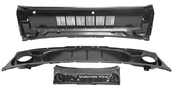 1965-66 Cowl Panel Assembly - Image 2