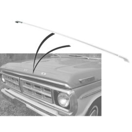 1970-72 Hood Lip Moulding RH