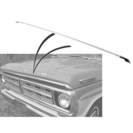 1970-72 Hood Lip Moulding LH