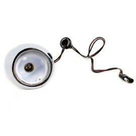 1967-68 Backup Light Housing, Left