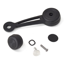 1968-69 Window Crank Handle w/knob (Black)