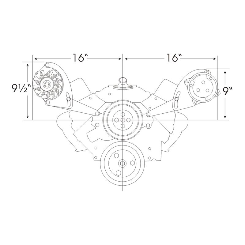 Alternator Mount, Right Side - Image 3