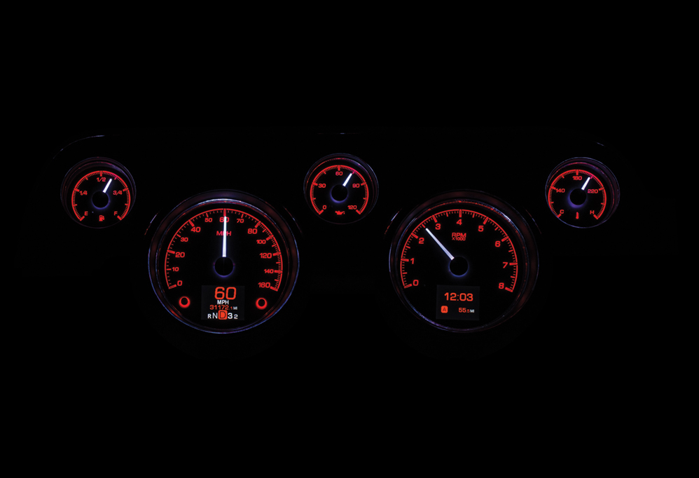 1967-68 Ford Mustang HDX Instruments - Image 9