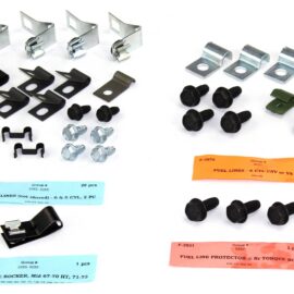 1968 Brake & Fuel Line Clip Kit