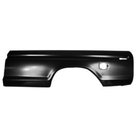 1973-79 F100/350 Bedside Panel LH Outer - Square Hole -Long Bed