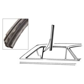 1963-65 Quarter Window Seals - Hardtop