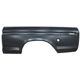 1973-79 Bedside Panel LH Outer - Short Bed - Round Fuel Door