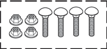 1980-86 Bumper Bolt Kit