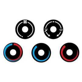 Rotary Switch Decals