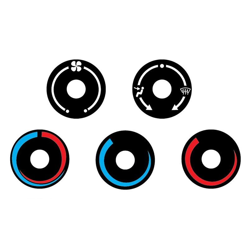 Rotary Switch Decals