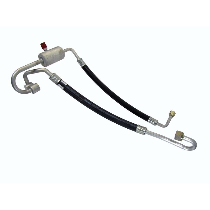 1967-72 Chev Pickup A/C Dual Hose Assembly w/ Muffler