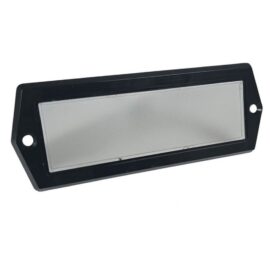 1964-72 Dome Light Lens & Bezel (Black)