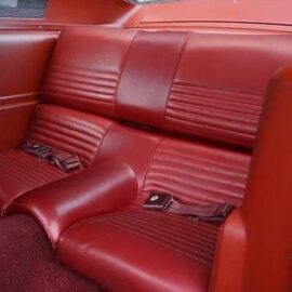 1967 Standard Rear Seat (Upholstery Set) Fastback