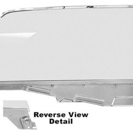 1965-66 Door Window - LH (Coupe)