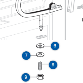 1973-79 Vent Window Hardware Kit