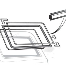 1980-96 Bronco Quarter Window Mouldings