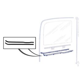 1948-52 Door Glass Anti-Rattler Set