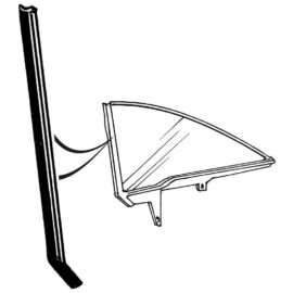 1966-67 Fairlane Quarter Window Seals